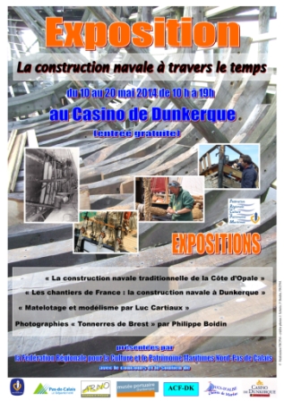 Exposition Construction navale - affiche
